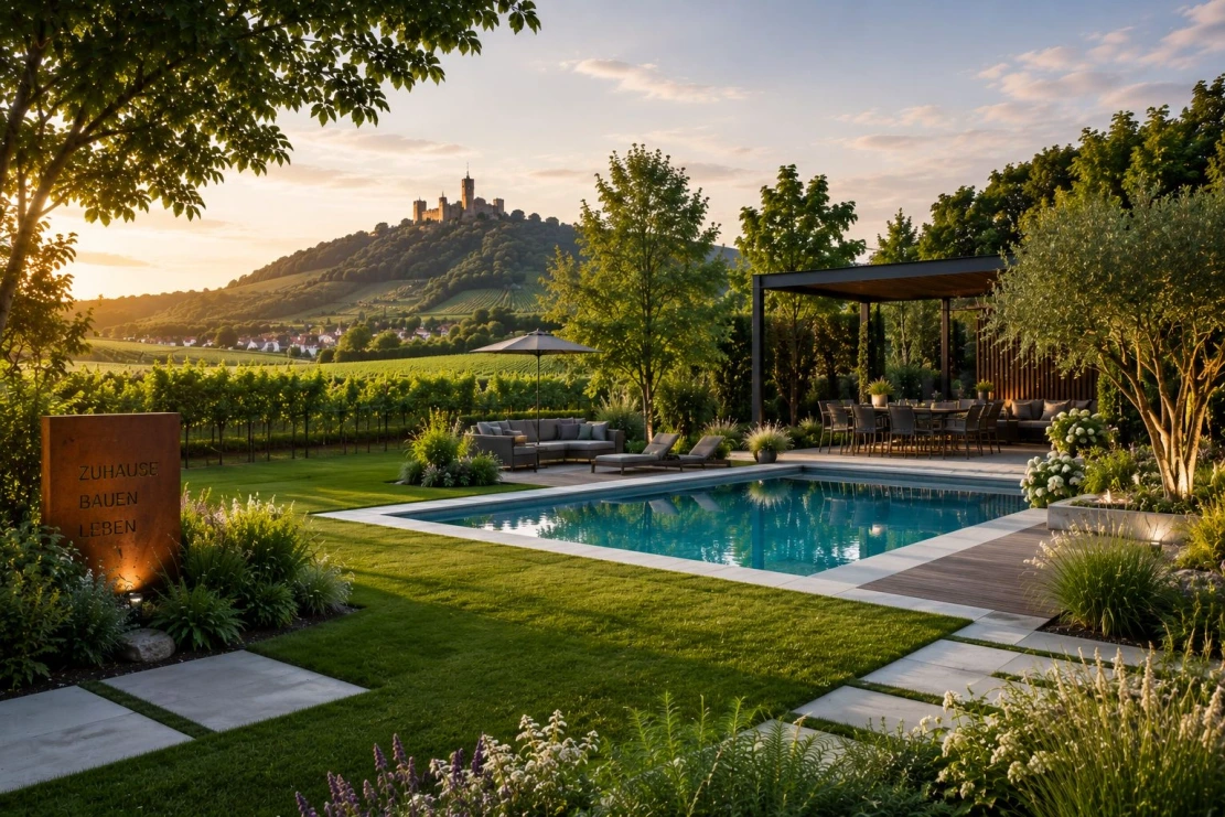 Garten- und Landschaftsbau für Terrassen, Außenanlagen und Grundstücksflächen in Haßloch, der Pfalz und im Rhein-Neckar-Gebiet